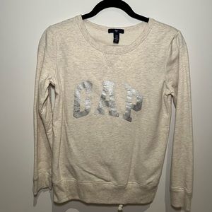 Gap Cream Logo Sweatsuit